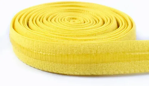 Vista 3 de Yalulu Banda elástica antideslizante de 20 yardas, banda de lencería de silicona elástica de 0.39 pulgadas (beige)