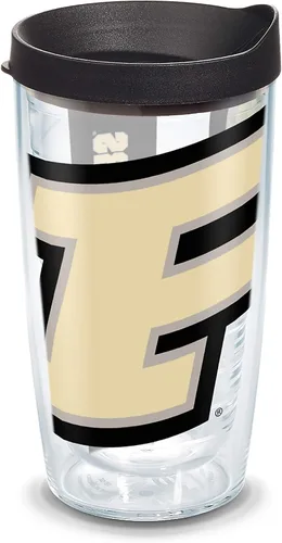 Vista 134 de Vaso térmico con tapa, marca Tervis, Idaho Univ, Transparente