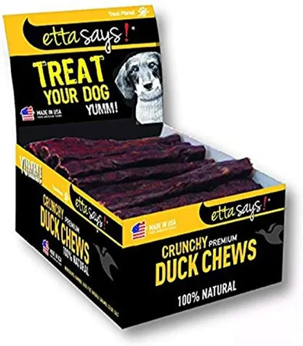 Vista 2 de Etta Says! Masticables prémium de carne de res de 4.5 pulgadas, totalmente naturales, sin granos, masticables, ingredientes limitados, hechos en EE.