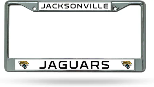 Vista 16 de Rico Industries NFL Football Premium 12" x 6" Chrome Frame with Plastic Inserts - Car/Truck/SUV Automobile Accessory