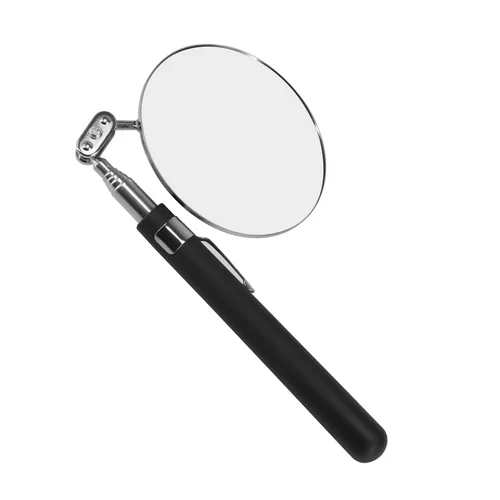 Vista 4 de Espejo telescópico de inspección flexible telescópico Espejo de inspección giratorio 360 Espejo de inspección para automóvil Espejo mecánico en un