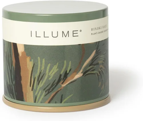 Vista 27 de Illume, Vela Leche de Coco Mango Demi Vanity Tin 3 onzas
