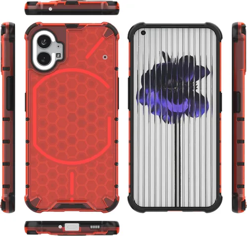 Vista 56 de Funda para Nothing Phone (1) Funda 5G, Funda para Nothing Phone (1) Funda 5G 2 en 1 Funda para teléfono Negro