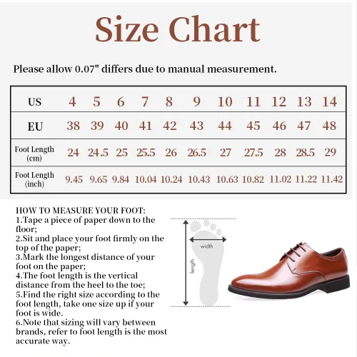 Vista 7 de Zapatos de vestir para hombre, modernos, clásicos, Oxford, formales, informales, negocios, boda, trabajo, con cordones, talla de EE. UU. 4-14