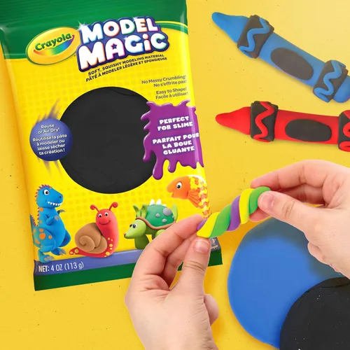 Vista 4 de Crayola, modelo de creyones mágicos, 4 onzas, 4 onza, Negro