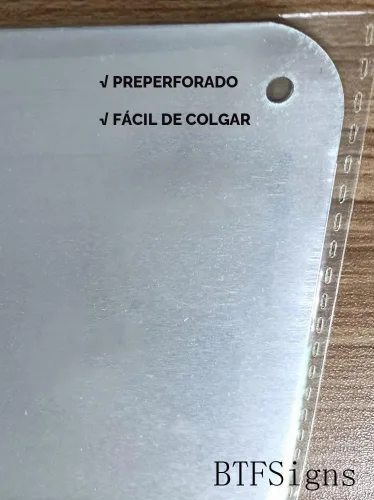Vista 2 de Señales de advertencia de aluminio para decoración al aire libre, 8 x 12 pulgadas A1