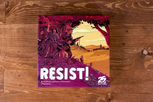 Vista 2 de 25th Century Games Resist!, Juego de estrategia temático de guerra histórica solo Spanish Maquis Resistance Game with Tactical Deck Management