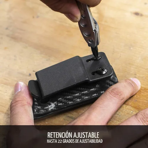 Vista 7 de Clip & Carry Kydex - Funda multiherramienta para cuero Wave & Wave + Plus, fabricada en Estados Unidos, funda para múltiples herramientas, funda