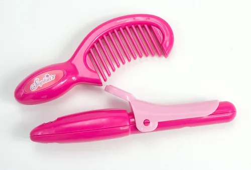 Vista 5 de Sophia's Juego de cuidado del cabello de muñecas de 18 pulgadas, juego de simulación, 14 piezas accesorios de peinado para muñecas Juego de 14 piezas