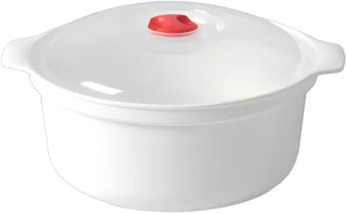 Vista 9 de Tazones para microondas de 3 piezas con tapas, aptos para microondas, platos aptos para microondas para calentar alimentos, artículos esenciales