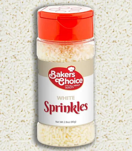 Vista 14 de Bakers Choice - Gránulos verdes para hornear, gránulos Jimmies para aderezos de helado, sin lácteos, Kosher de 2.8 onzas