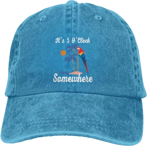 Vista 9 de 5 Oclock Somewhere Hat It is 5 Oclock Somewhere Hat for Women Baseball Hats Vintage Hat
