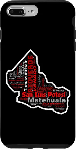 Vista 12 de iPhone 12 mini San Luis Potosí México Mapa Camiseta Ciudades Y Municipios Case