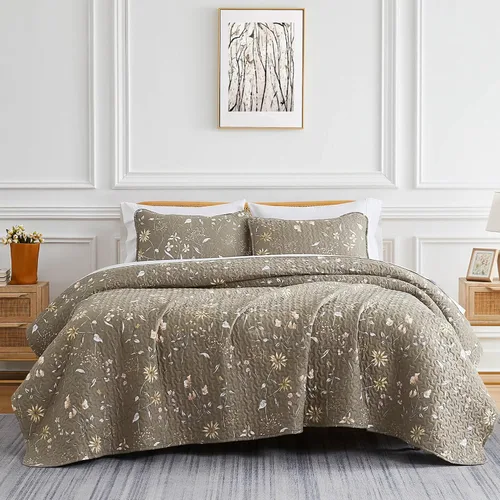 Vista 46 de Southshore Fine Living, Inc. Juego de ropa de cama con edredón extragrande, juego de edredón de 2 piezas Twin XL con funda de almohada a juego 04