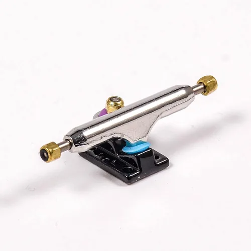 Vista 3 de Camiones de dedo RACOFSB con cojinetes de uretano mejorados y pivot cup, ancho de 34 mm y 32 mm, Kingpin normal (negro, 32 mm)
