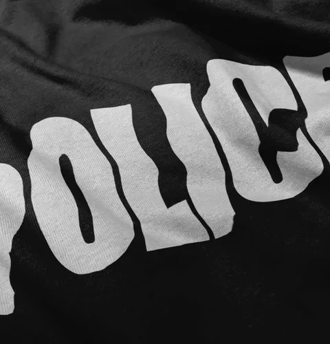 Vista 5 de Brisco Brands Camiseta de policía para niños y niñas