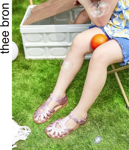 Vista 4 de THEE BRON Sandalias para niñas y zapatos de vestir de verano