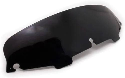 Vista 5 de Parabrisas negro de 4.5" para motocicleta, compatible con Harley Davidson Touring Street Glide Electra Glide FLHT FLHTCU Ultra Classic Glide FLHX
