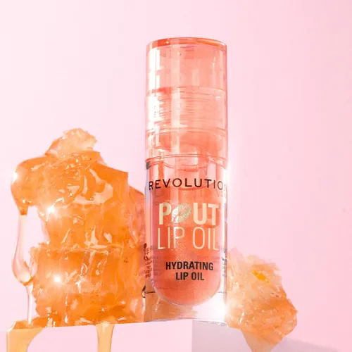 Vista 11 de Revolution Pout - Aceite de labios Juicy Peach Durazno (Juicy Peach)