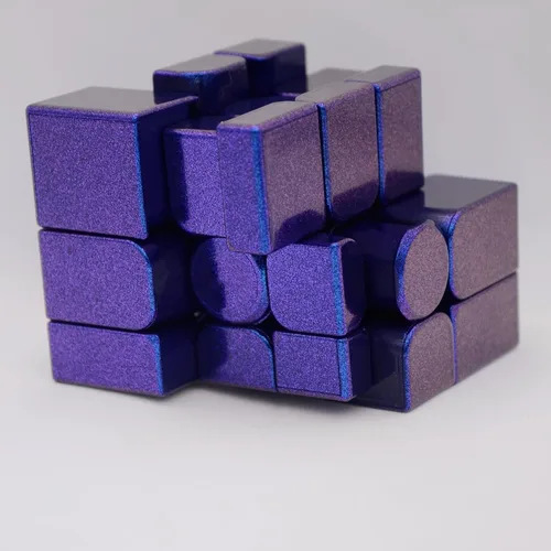 Vista 9 de Bukefuno GAN Mirror M UV 3x3 Gans Cubo mágico magnético Puzzle 2022 Púrpura
