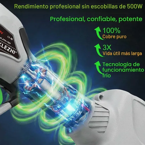 Vista 3 de Electric Pruning Shears 1inch Cutting Diameter, 16.8V Professional Cordless Battery Powered Tree Branch Pruner with 2000mAh Batteries for Branch