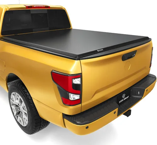 Vista 7 de YITAMOTOR - Funda suave enrollable para tonneau de camioneta de 5 pies, compatible con Nissan Frontier 2005-2025 (NO México), plataforma Fleetside