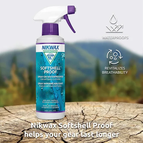Vista 4 de Nikwax Softshell Proof, Espray a prueba de agua
