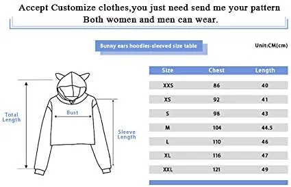Vista 4 de Sudadera con capucha de anime Games 2021 con diseño de orejas de gato para niñas y mujeres