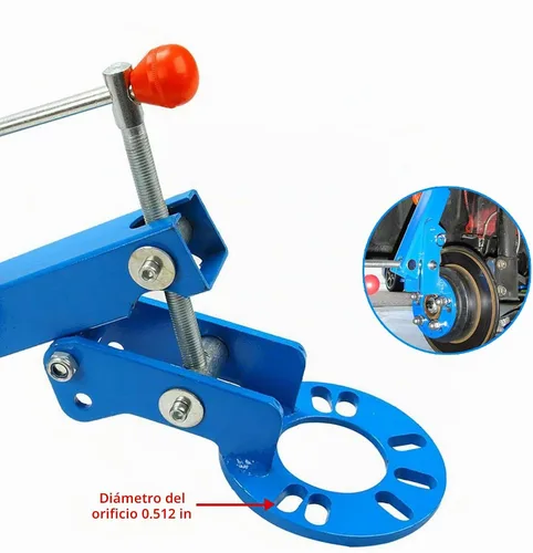 Vista 5 de BLACKHORSE-RACING Herramienta reformadora de guarda fango con rodillo, herramienta extensible para doblado de labio, juego de herramientas