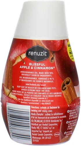 Vista 3 de Renuzit Ambientador, manzana y canela, 7 onzas