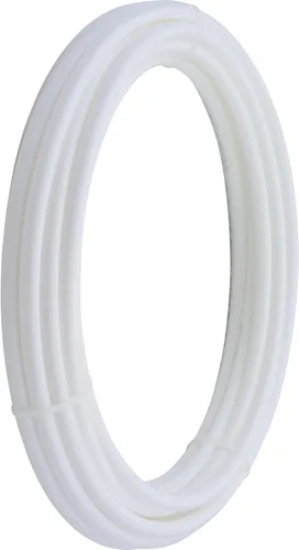 Vista 7 de SharkBite - Tubo de agua flexible PEX-B blanco de 1/2 pulgada x 1.5 metros, hecho en los Estados Unidos, paquete de 10, para fontanería, U860W5