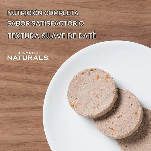 Vista 3 de Diamond Naturals Cena de carne de res para perro 12/13.2oz