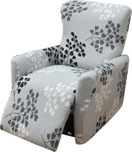 Vista 11 de KRFOONN Fundas elásticas para sillón reclinable con estampado, fundas para sillas reclinables de 4 piezas, fundas para sillón reclinable Lazy Boy