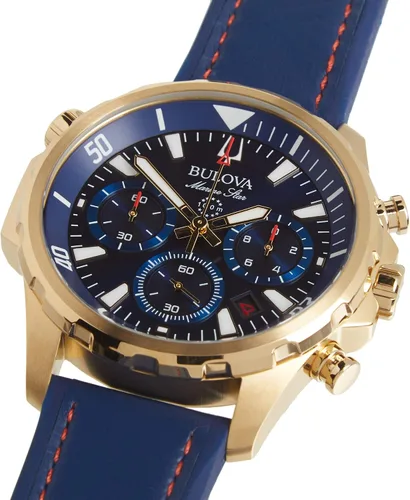 Vista 3 de Bulova Marine Star - 97B168 Azul Talla única, Azul