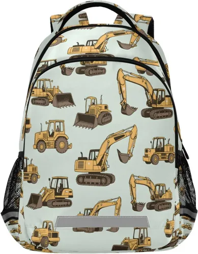 Vista 15 de ALAZA Mochilas de viaje con diseño de mariposa, luna y estrella, color azul turquesa, mochila escolar para hombres, mujeres, adolescentes y niños