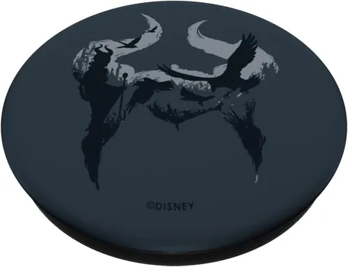 Vista 2 de Disney Maléfica: Mistress of Evil Horns Silhouette PopSockets PopGrip: agarre intercambiable para teléfonos y tabletas