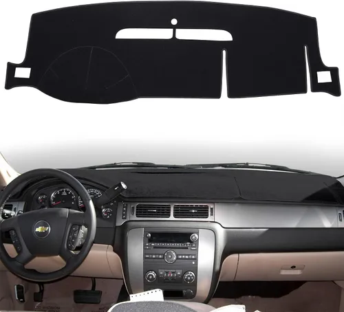 Vista 8 de Cubierta de tablero para Chevy Chevrolet Tahoe Suburban 2007-2014 Beige