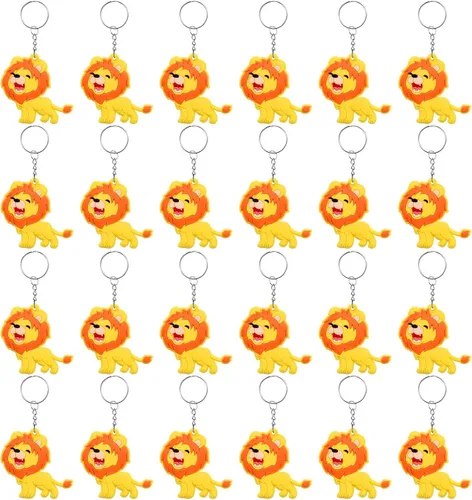 Vista 5 de 20 llaveros amarillos con forma de abejorro, gnomo de abejorro, adorno para decoración de fiesta de baby shower con temática de abeja, regalos