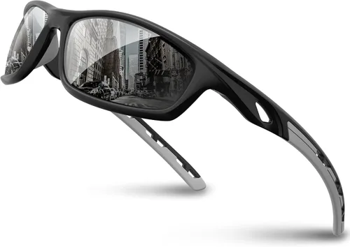 Vista 11 de RIVBOS Womens Polarized Sports Sunglasses UV400 for Driving Cycling RB833