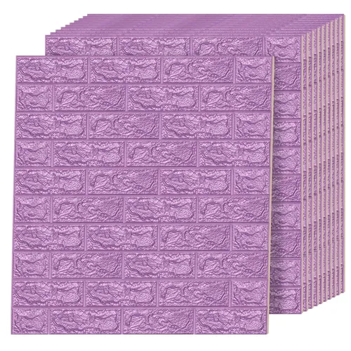 Vista 18 de Art3d - Juego de 5 paneles de pared de espuma, 29 pies cuadrados, azul