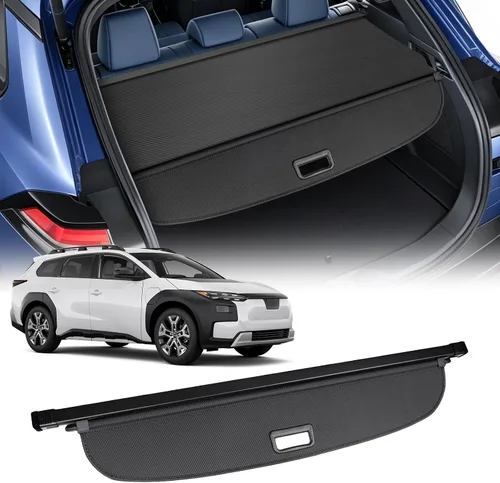 Vista 76 de Powerty - Cubierta de carga para Toyota RAV4 2013-2018, accesorios de cuero