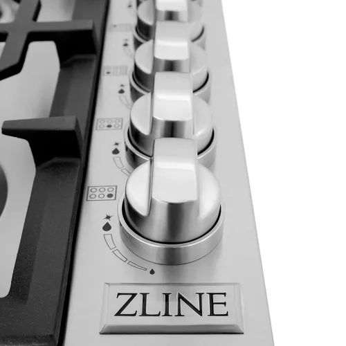 Vista 7 de ZLINE - Placa de cocina de gas con 6 quemadores (RC36) de 36 pulgadas