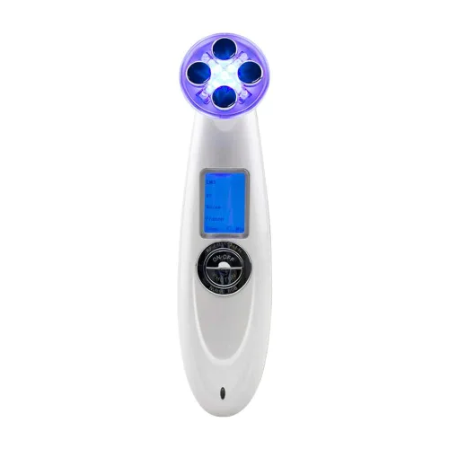 Vista 4 de NORLANYA Facial Skin Care Time Master, tonificación facial, dispositivo de estiramiento facial, 5 colores, terapia de fotón LED, recargable