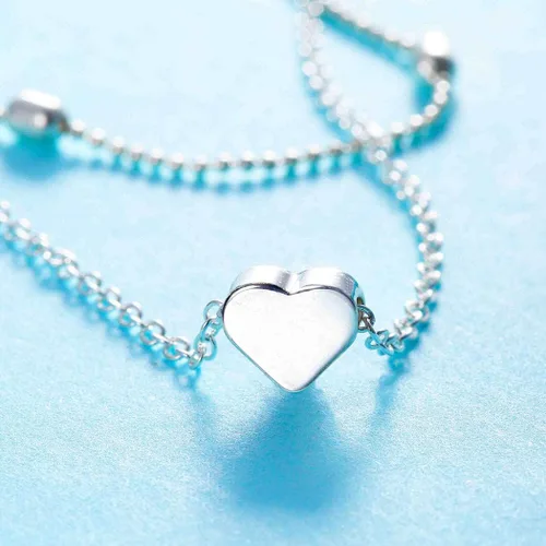 Vista 5 de Collar de gargantilla en capas con colgante de corazón, cadenas de amor, joyería para mujer