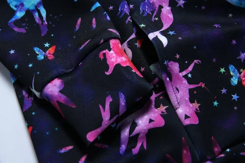Vista 3 de Sudadera con capucha para niñas con cremallera y bolsillos
