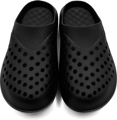 Vista 5 de Amoji Zuecos de jardín para hombre, zapatos de verano para jardinería, zapatos de playa AM2277