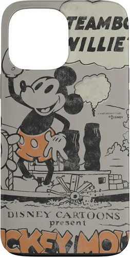 Vista 24 de Funda para iPhone 16 Disney 100 Mickey Mouse Steamboat Willie Sound Cartoon D100