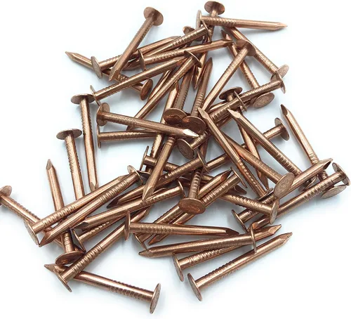 Vista 8 de EAGLE 1 Clavos de cobre con broca de eneldo inicial de 1/8 pulgadas (múltiples cantidades, 1.5 a 3 pulgadas) para techos resistentes a la corrosión