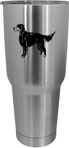 Vista 551 de Cairn Terrier - Vaso grabado con temática de perro, 30 onzas