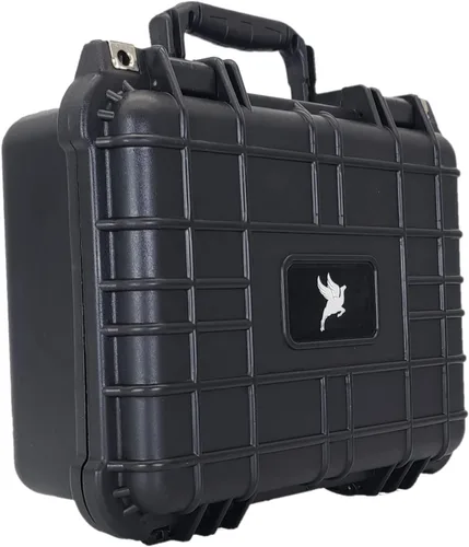 Vista 4 de Flying Camel TSA Approved Hard Gun Camera Electronics Case with Foam, Water and Shock Proof